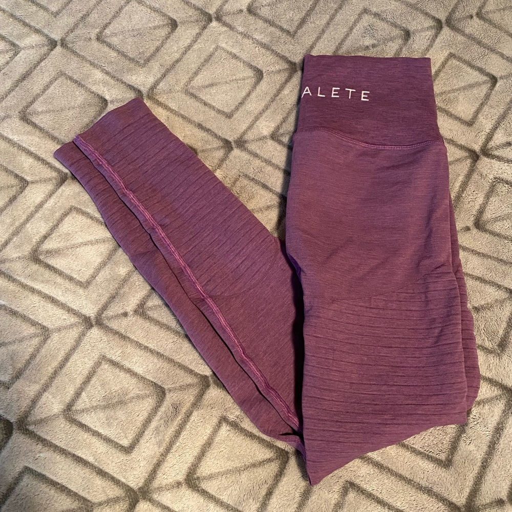 Alphalete revival r6 leggings purple